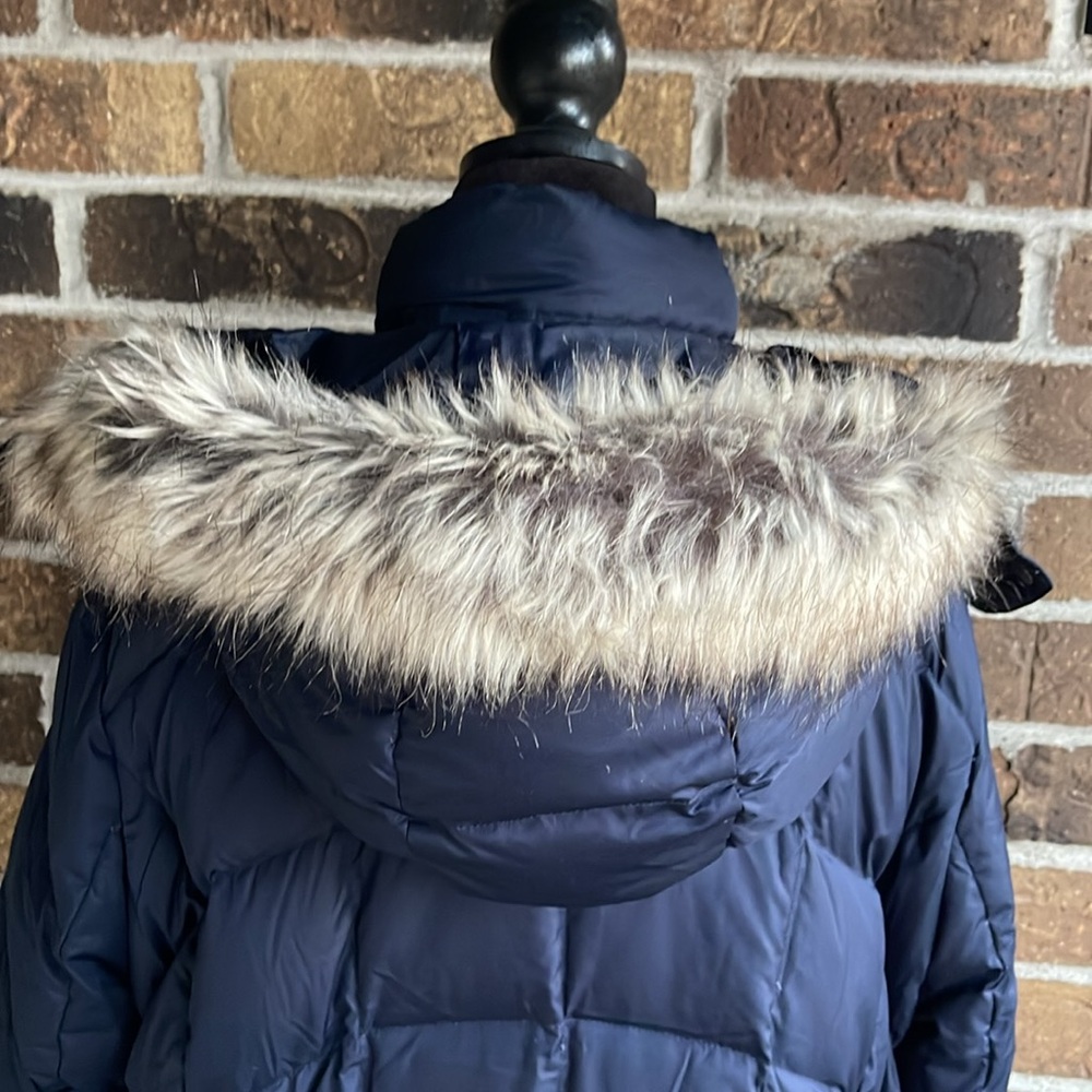 Eddie Bauer Women's Lodge Down Parka Dusted Indigo - Picture 13 of 16